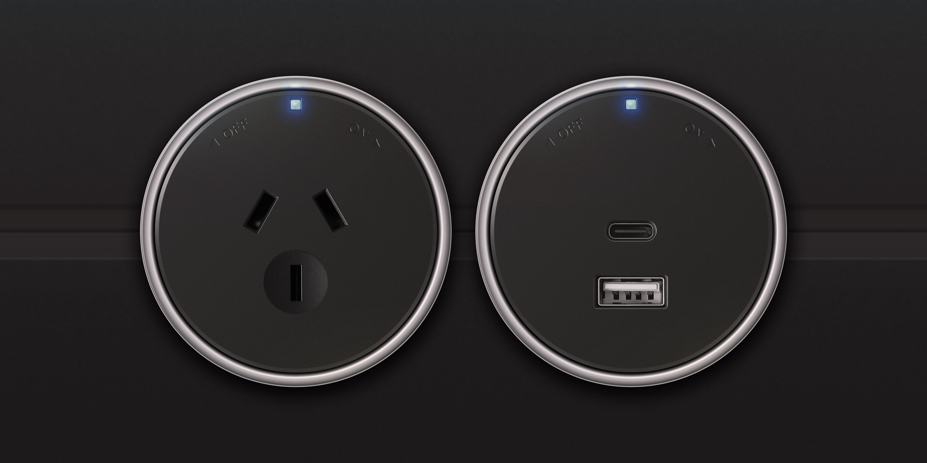 Powertrack NZ - Dual USB-A and USB-C, and NZ/AUS power adaptors available