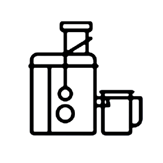 Electric juicer appliance icon